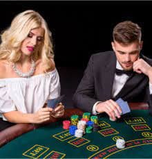 betting panel interface during active table game